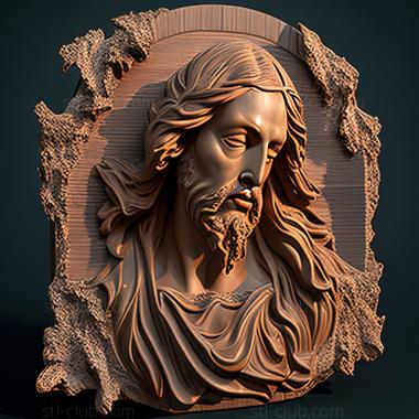 3D model st jesus (STL)